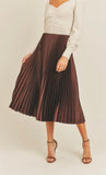 Perfectly pleated skirt