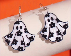 Daisy Ghost earrings