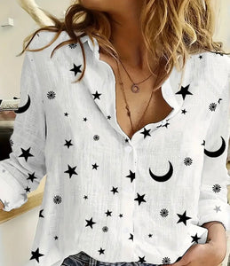 Moon and stars top