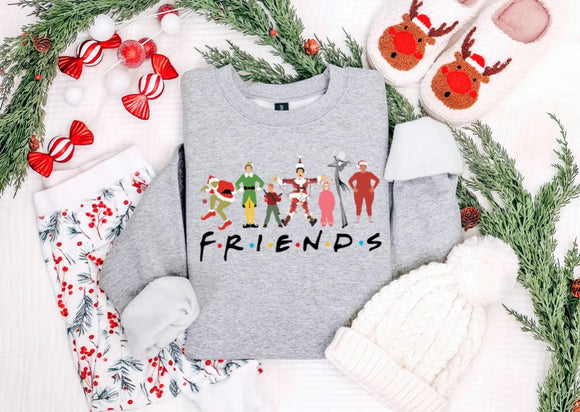 Friends Christmas Crewneck