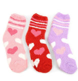 Cute and cozy heart socks